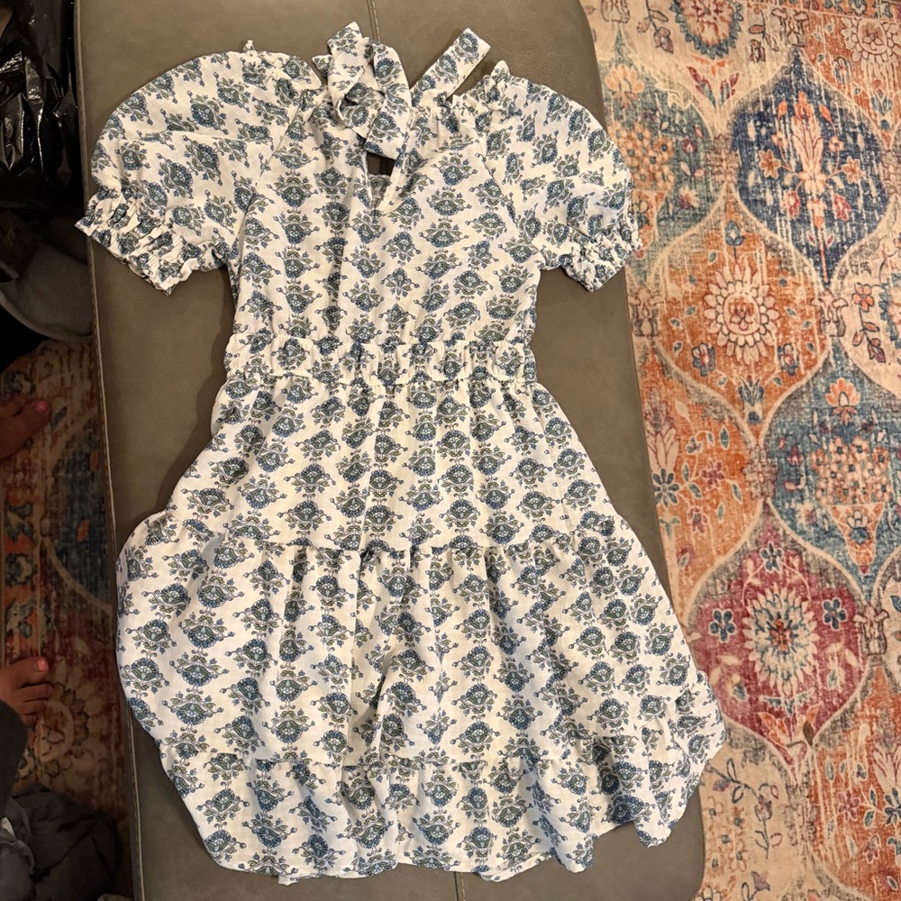 Floral Ruffle Dress - Picture 2 of 2